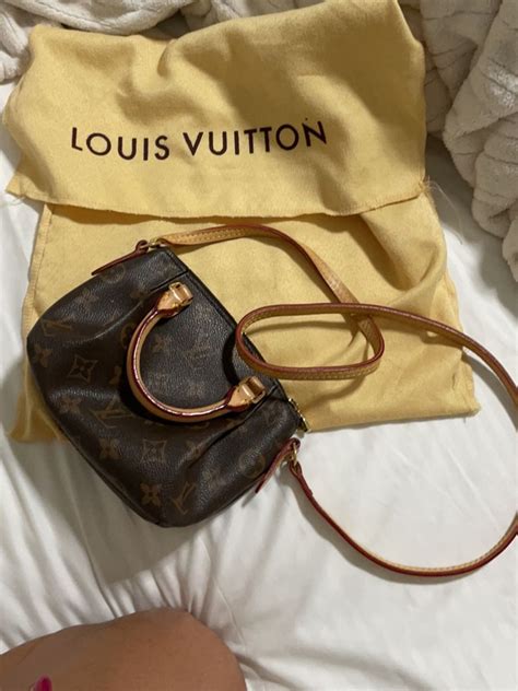 bolsa pequena louis vuitton usada